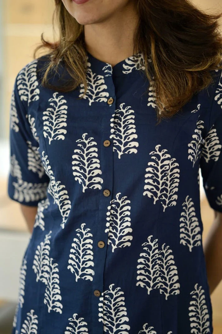 Jaipur Premium Casual Elegance In Indigo - Image 3