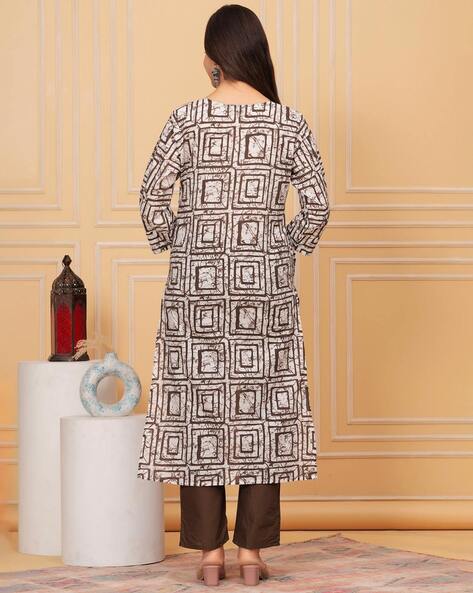 Jaipur Dusky Procion Printed Suit Set With Dupatta - Image 4