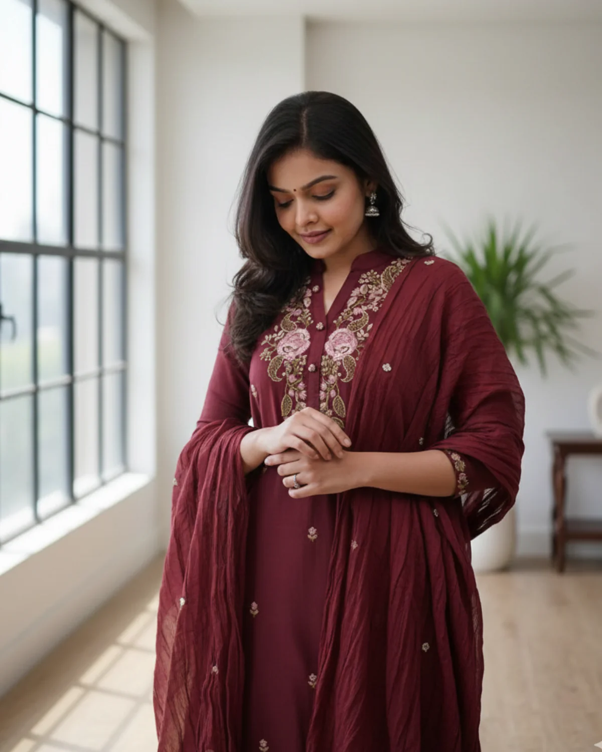 Jaipur Premium Pure Cotton Suit Set - Image 3